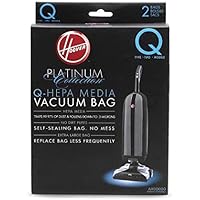 2-Pack Hoover Platinum Type-Q HEPA Filter Vacuum Cleaner Bag Deals