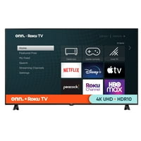 Onn. 100012587 65-inch 4K 2160p UHD LED Roku Smart TV Open Box Deals