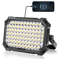 COSJM 12000mAh 10000LM Rechargeable LED Work Light Deals