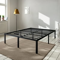 Amolife Heavy Duty Queen Size Metal Platform Bed Frame Deals