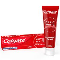 Deals on Colgate Optic White Stain Fighter Teeth Whitening Toothpaste 6oz