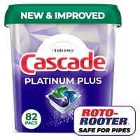 Cascade Platinum Plus ActionPacs Dishwasher Detergent Pacs 82ct Deals