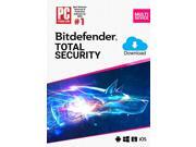Deals on Bitdefender Total Security 2025 (2-Year, 5-PCs, Digital Download)