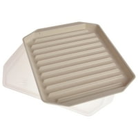 Nordic Ware Microwave Safe Covered Bacon Rack with Lid Deals