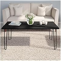 Lavish Home Small Space Coffee Table with Hairpin Legs Deals