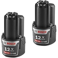 Bosch BAT414-2PK 12V Max Lithium-Ion 2.0 Ah Battery 2-Pack Deals