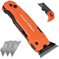 Deals on Klein Tools 44306 FLICKBLADE 2-in-1 Folding Utility Knife and Scraper