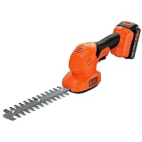 Black+Decker 20V MAX 8 in. Hedge Trimmer w/Shear Blade Kit Deals