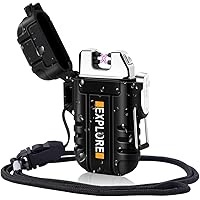 Deals on LcFun Electric Lighter Dual Arc USB Flameless Plasma Lighters