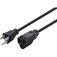 Deals on Monoprice 6ft 16AWG Power Extension Cord Cable