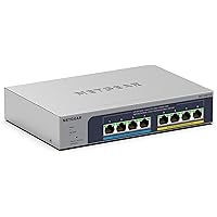 Deals on NETGEAR 8-Port Ultra60 PoE Multi-Gigabit Ethernet Smart Switch