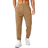 Soothfeel Men's Jogger Pants with Zipper Pockets Deals