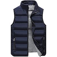 XinYangNi Mens Puffer Vest Quilted Outerwear Deals