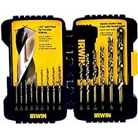 Irwin Tools IRWIN Drill Bit Set, Cobalt Alloy Steel, 15-Piece Deals