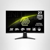 MSI MAG 27CQ6F 27-inch 2560 x 1440 (QHD) Gaming Monitor Deals