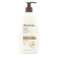 Deals on Aveeno Tone + Texture Daily Renewing Body Lotion 18oz