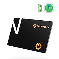 Novoo SmartCard Apple Find My Wallet Tracker Card, Apple iOS Only Deals