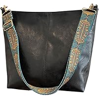 Deals on Calfovera Vegan PU Leather Crossbody Hobo Bag