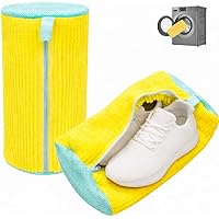 Pacifoo Shoe Washing Machine Bag (Yellow 2-Pieces) Deals