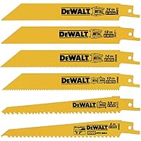 Deals on DEWALT Reciprocating Saw Blade Set 6-Piece