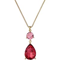 Deals on Ted Baker London Tearsa Crystal Teardrop Pendant Necklace