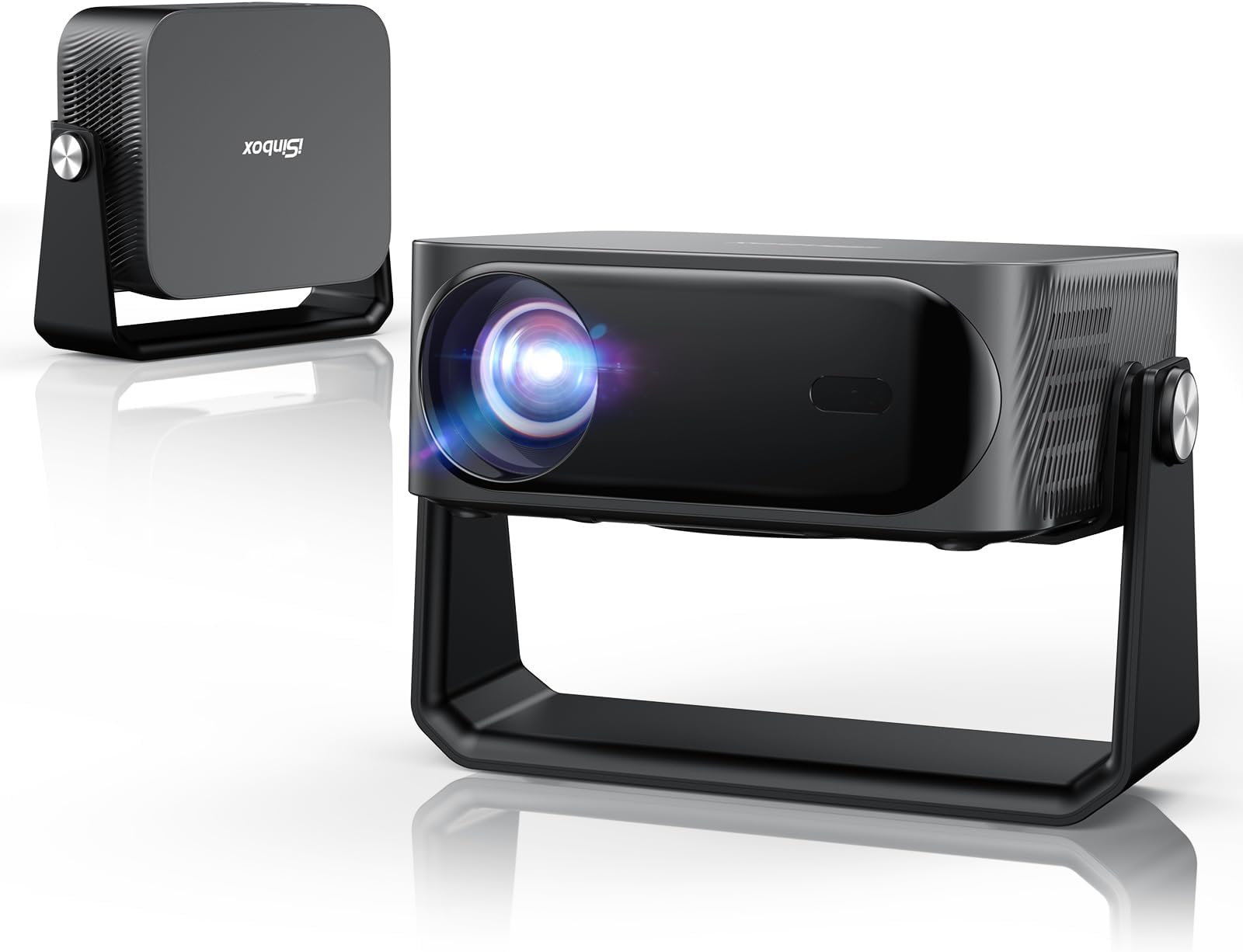 Deals on iSinbox 1080p Native 1200-ANSI Lumen Smart Projector