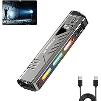 Deals on Wurkkos TD11 Tactical EDC Flashlight 3000 Lumen w/OLED Display