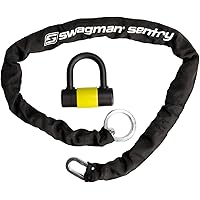 Deals on Swagman Sentry 8mm Thick Hardened Steel Chain and Lock