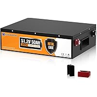 ECO-WORTHY 48V 50Ah Metal Case LiFePO4 Lithium Battery Refurb Deals