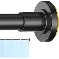 Deals on CorkLatta 31-80-inch Black Shower Curtain Rod
