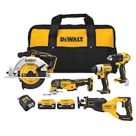 DEWALT 20V MAX 5-Tool Power Tool Combo Kit DCK530P2 Deals