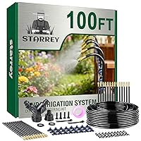 Starrey 100ft 24-Piece Copper Nozzle Drip Irrigation System Kit Deals