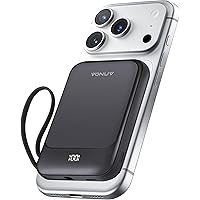 Vonuv 10000mAh 15W Wireless Magnetic Power Bank w/USB-C Cable Deals
