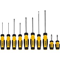 Deals on DEWALT Fixed Bar Screwdriver Set (10-Piece) DWHT65201