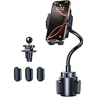 Tecknet Adjustable Gooseneck Cup Phone Holder for Car Deals