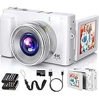 Duluvulu 4K Digital Camera for Photography Autofocus w/16X Zoom Deals