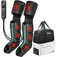 Deals on Cincom 4-Zone Air Compression & Heat Full Leg Massager w/3 Modes