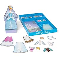 Melissa & Doug Disney Princess Cinderella Magnetic Dress-Up Doll Deals