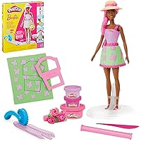 Play-Doh Barbie Garden Party Designer Doll w/10 Fashion Accessories Deals