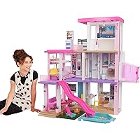 Barbie Dreamhouse 3.75-ft 3-Story Dollhouse Playset w/Pool & Slide Deals