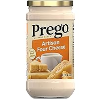 Deals on Prego Artisan Four Cheese Alfredo Pasta Sauce, 14.5oz Jar