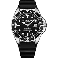 Stuhrling Original Men's Silver 42 MM Dive Watch Deals