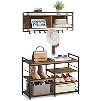 VASAGLE Hall Tree with Shoe Bench Deals