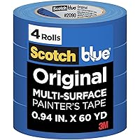 4pk ScotchBlue Original Multi-Surface Painters Tape 0.94-inx60 Yards Deals