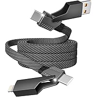 Firsting 65W 4-in-1 USB-C & Lightning to USB-C & A Cable Deals
