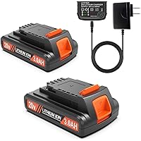 Peyesten 2-Pack 3000mAh 20v MAX Battery and Charger Deals