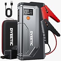 Deals on Dyeetic 5000A Car Jump Starter Portable Battery Pack w/Jumper Cable