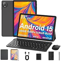 ECOPAD 128GB 11 Inch Android 15 Tablet with Keyboard Deals