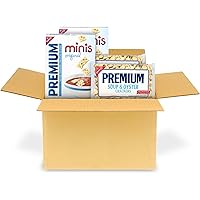 4-Pack Premium Saltine Crackers Variety Pack Deals
