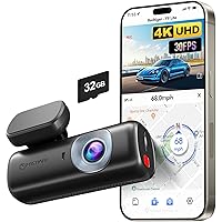 Deals on Redtiger F9 Lite 4K Wi-Fi GPS Mini Dash Cam with 32GB Card